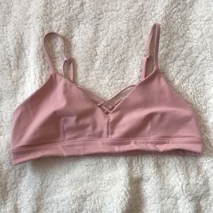 Alo Yoga Bra Pink Large